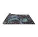 Sideview of Abstract Light Blue Modern Rug, abs3851lblu