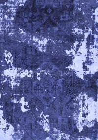 Abstract Blue Modern Rug, abs3852blu