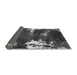 Sideview of Abstract Gray Modern Rug, abs3852gry