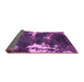 Sideview of Abstract Pink Modern Rug, abs3852pnk