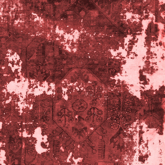 Machine Washable Abstract Red Modern Rug, wshabs3852red