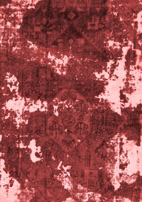 Abstract Red Modern Rug, abs3852red