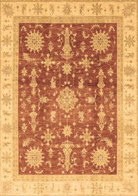 Oriental Brown Traditional Rug, abs3853brn