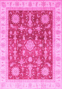 Oriental Pink Traditional Rug, abs3853pnk