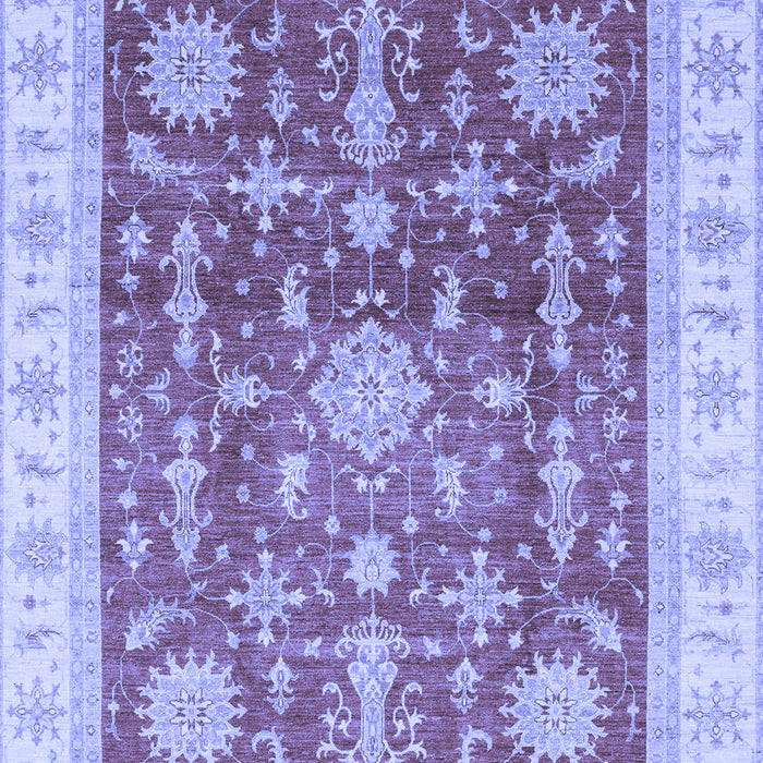 Oriental Blue Traditional Rug, abs3853blu