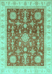 Oriental Turquoise Traditional Rug, abs3853turq