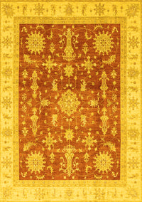 Oriental Yellow Traditional Rug, abs3853yw