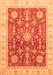 Oriental Orange Traditional Rug, abs3853org