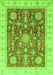 Oriental Green Traditional Rug, abs3853grn