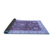 Sideview of Oriental Blue Traditional Rug, abs3853blu