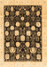 Machine Washable Oriental Brown Traditional Rug, wshabs3854brn