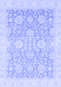 Oriental Blue Traditional Rug, abs3855blu