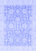 Oriental Blue Traditional Rug, abs3855blu