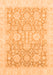 Oriental Orange Traditional Rug, abs3855org