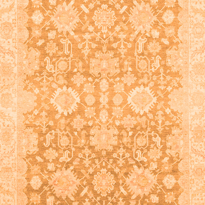 Oriental Orange Traditional Rug, abs3855org
