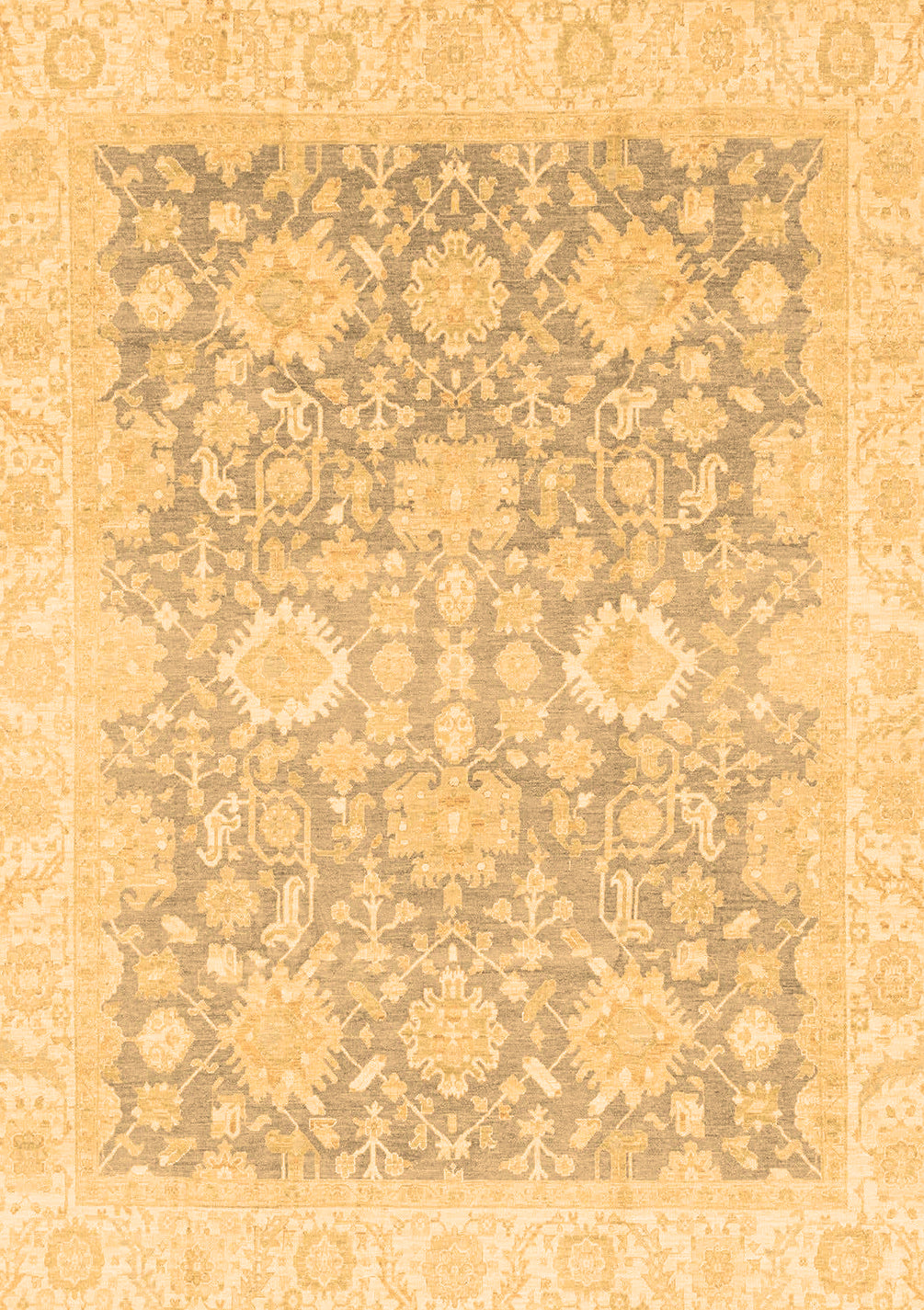 Rebrwon Traditional Rug Oriental Brown Traditional Rug, abs3855brn - Ahgly Company