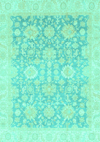 Oriental Turquoise Traditional Rug, abs3855turq