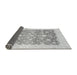 Sideview of Oriental Gray Traditional Rug, abs3856gry