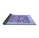 Sideview of Oriental Blue Traditional Rug, abs3856blu