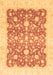 Oriental Brown Traditional Rug, abs3856brn