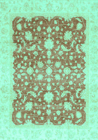 Oriental Turquoise Traditional Rug, abs3856turq