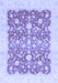 Machine Washable Oriental Blue Traditional Rug, wshabs3856blu
