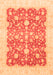 Oriental Orange Traditional Rug, abs3856org