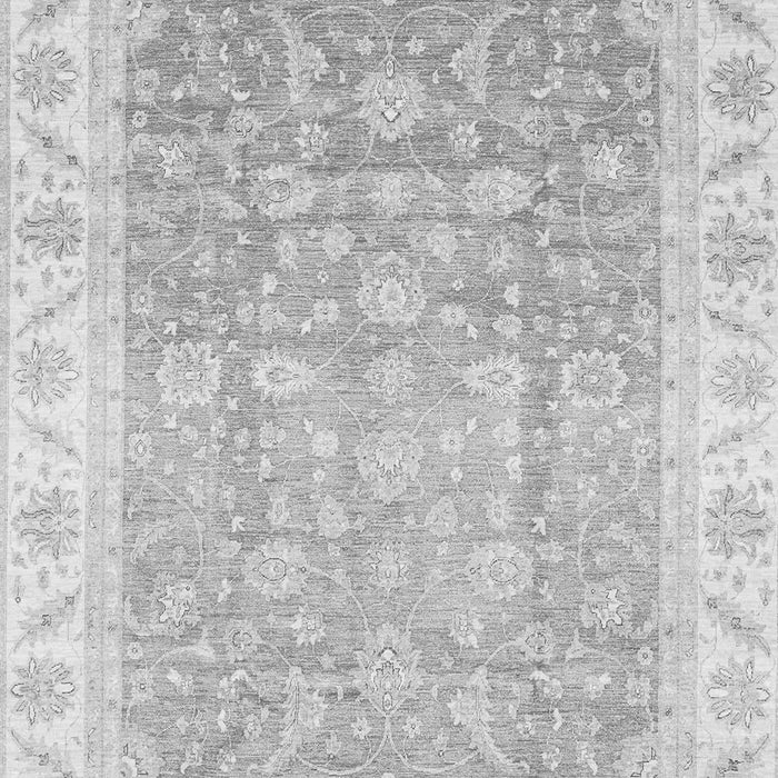 Machine Washable Oriental Gray Traditional Rug, wshabs3857gry