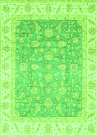 Oriental Green Traditional Rug, abs3857grn