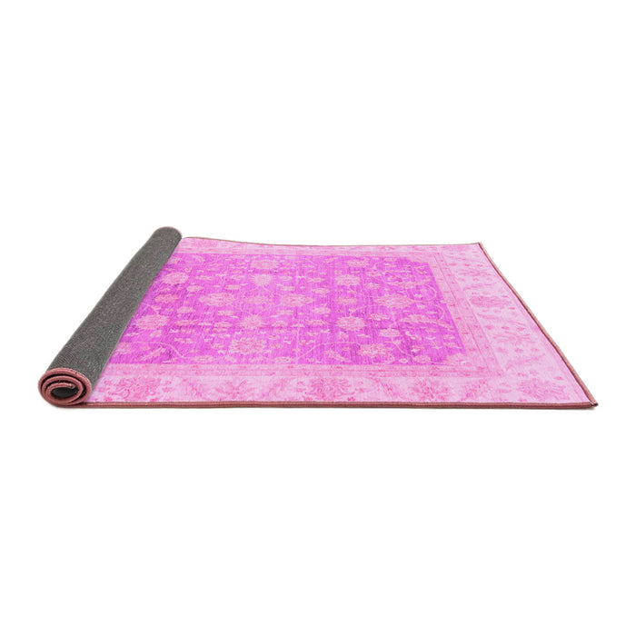 Sideview of Oriental Pink Traditional Rug, abs3858pnk