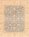 Machine Washable Abstract Brown Sugar Brown Rug, wshabs3858