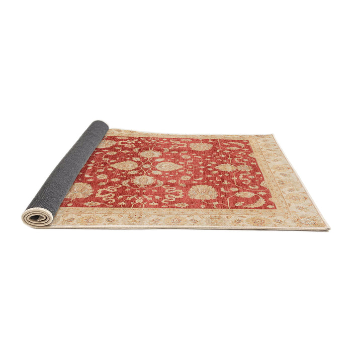 Sideview of Abstract Red Oriental Rug, abs3859