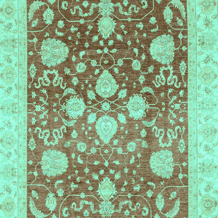Oriental Turquoise Traditional Rug, abs3859turq