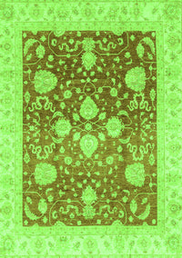 Oriental Green Traditional Rug, abs3859grn