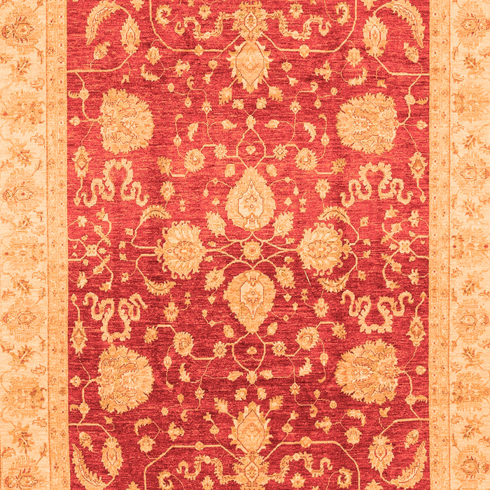 Oriental Orange Traditional Rug, abs3859org