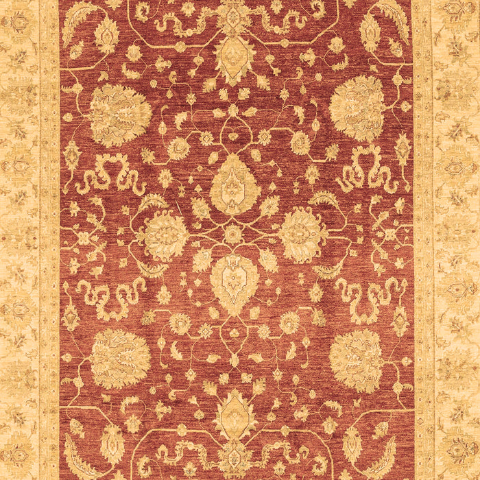 Machine Washable Oriental Brown Traditional Rug, wshabs3859brn