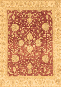 Oriental Brown Traditional Rug, abs3859brn