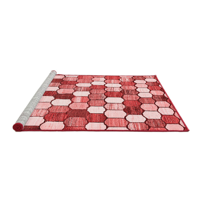 Modern Red Washable Rugs