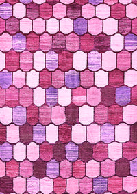 Abstract Pink Modern Rug, abs385pnk