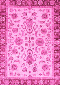 Abstract Pink Modern Rug, abs3860pnk