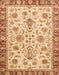 Machine Washable Abstract Orange Rug, wshabs3860