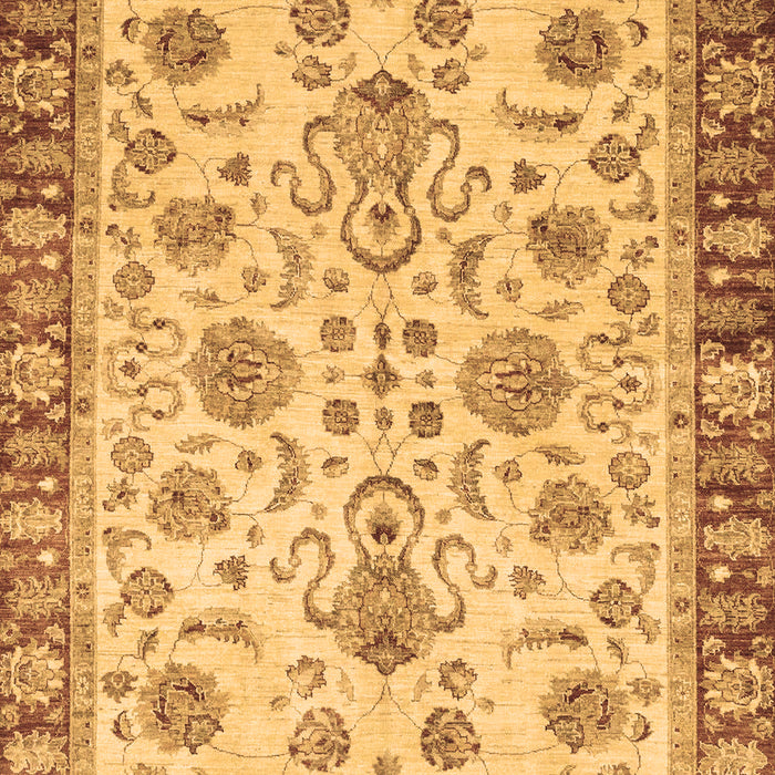 Machine Washable Abstract Brown Modern Rug, wshabs3860brn