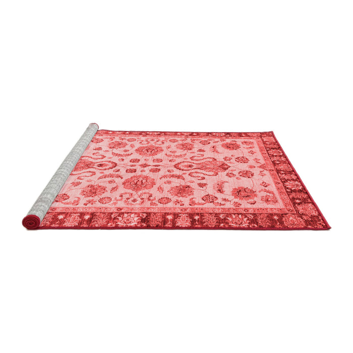 Modern Red Washable Rugs