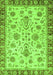 Abstract Green Modern Rug, abs3860grn