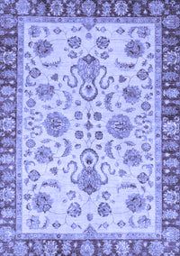 Abstract Blue Modern Rug, abs3860blu