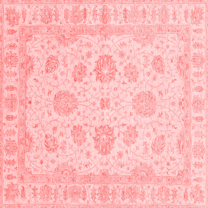 Machine Washable Oriental Red Traditional Rug, wshabs3861red