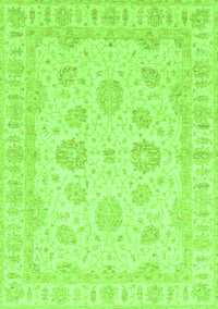 Oriental Green Traditional Rug, abs3861grn