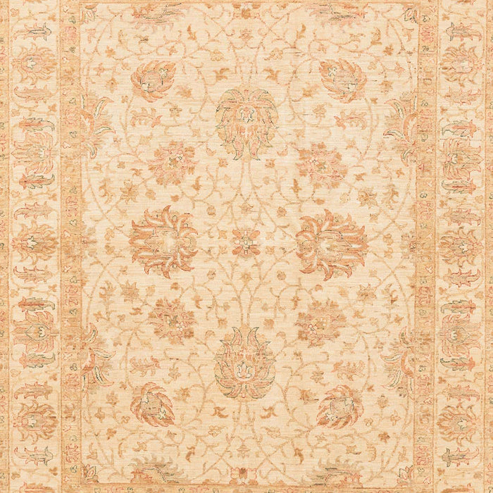 Machine Washable Abstract Brown Gold Rug, wshabs3861