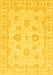 Oriental Yellow Traditional Rug, abs3861yw