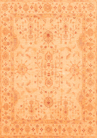 Oriental Orange Traditional Rug, abs3862org